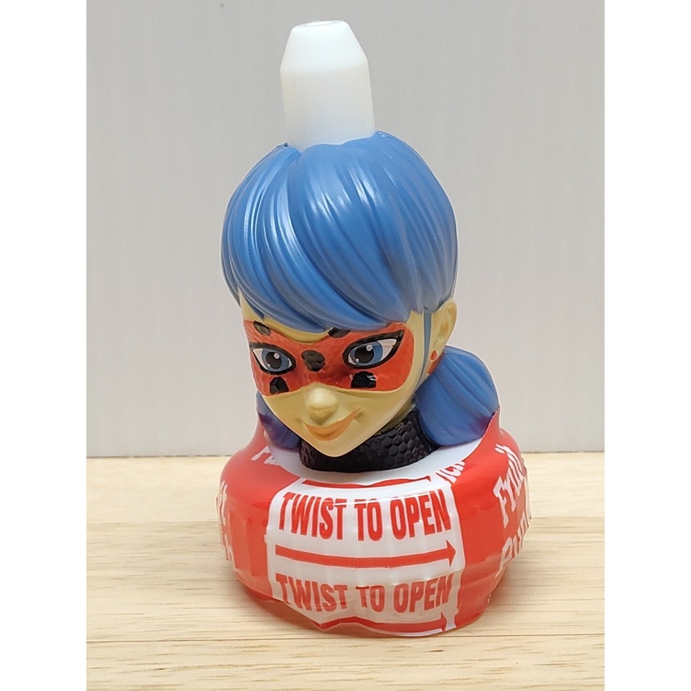 Good 2 Grow Miraculous Ladybug Marinette Collectible Juice Bottle Topper